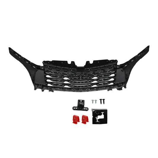 Fits For 2025 2026 Chevrolet Equinox LT Front Bumper Grille Grill Gloss Black