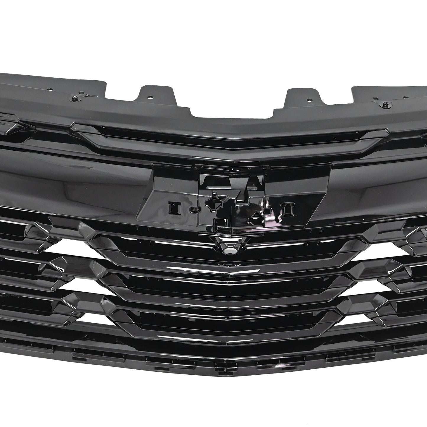 Fits For 2025 2026 Chevrolet Equinox LT Front Bumper Grille Grill Gloss Black