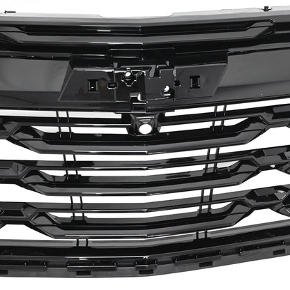 Fits For 2025 2026 Chevrolet Equinox LT Front Bumper Grille Grill Gloss Black