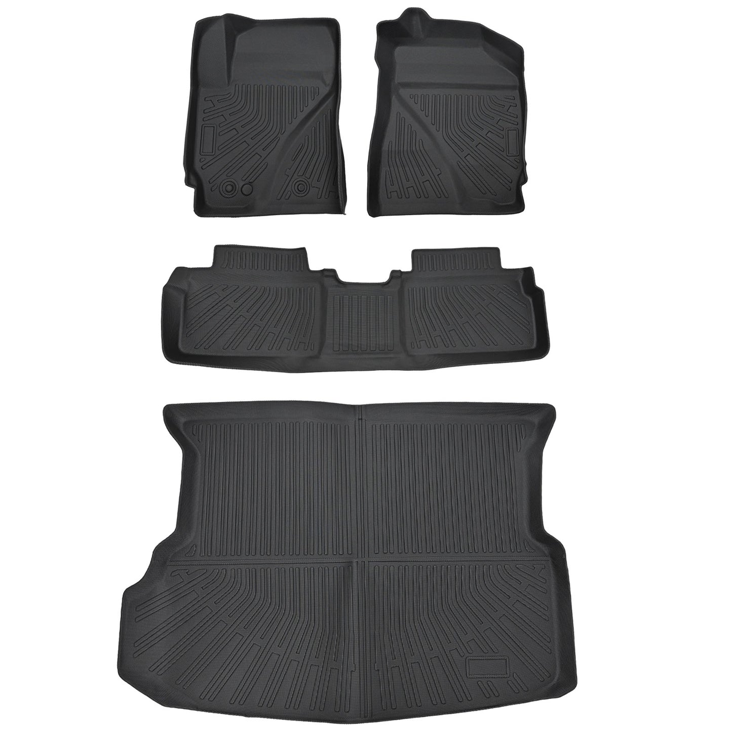 TPE Floor Mats & Trunk Cargo Liner Set For 2008 2009 2010 2011 2012 Ford Escape