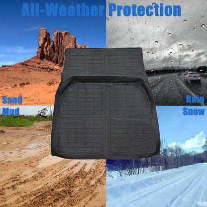 TPE Rear Cargo Trunk Liner Cover Floor Mat For 2010-2019 Ford Taurus Waterproof