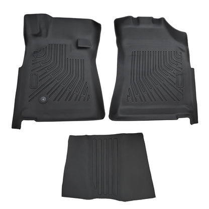 1st Row 3D Floor Mats Liners Set TPE For 2004-2006 Toyota Tundra Regular Cab 3¡Á