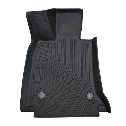 1st & 2nd Row Floor Mats Liner Set Cover Fits 2016-2020 Cadillac CT6 TPE Black