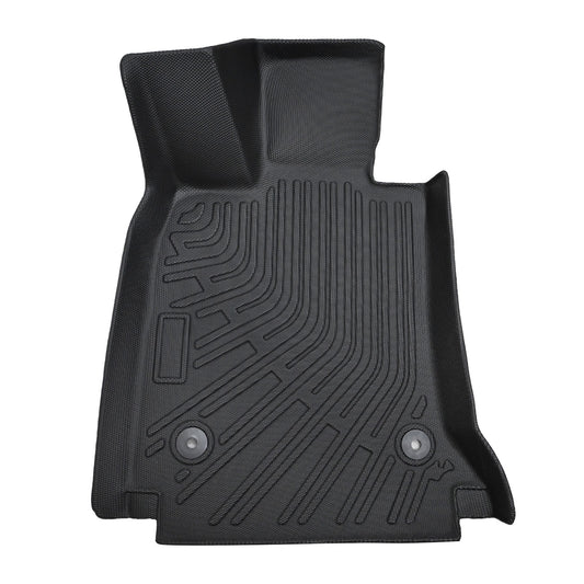 1st & 2nd Row Floor Mats Liner Set Cover Fits 2016-2020 Cadillac CT6 TPE Black