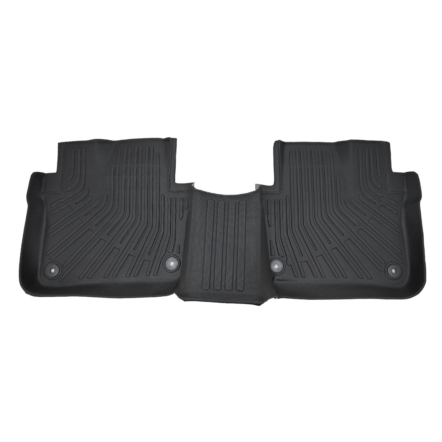 1st & 2nd Row Floor Mats Liner Set Cover Fits 2016-2020 Cadillac CT6 TPE Black