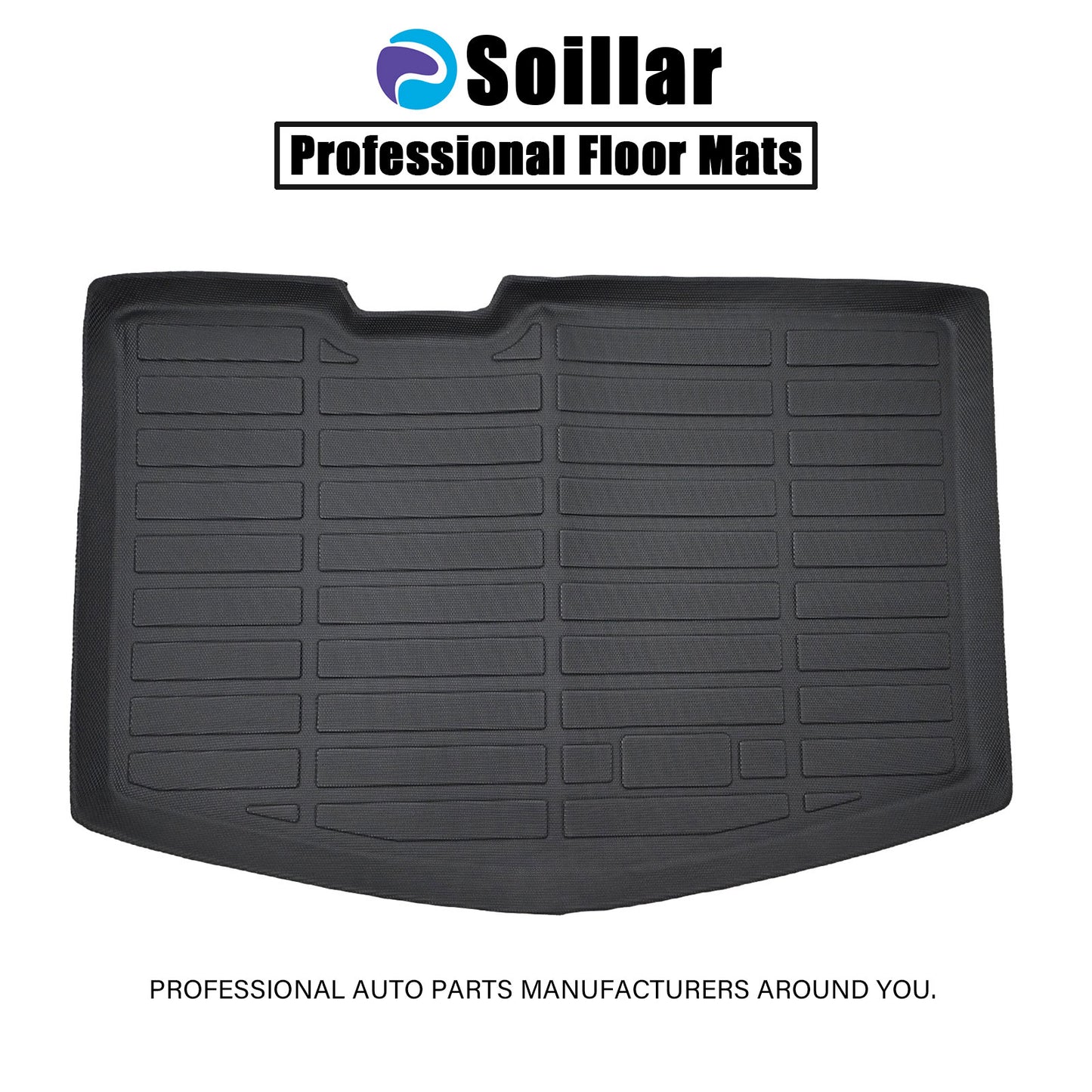 TPE Cargo Trunk Liner Cover Floor Mat For 2017-2024 Chevrolet Bolt EV Waterproof