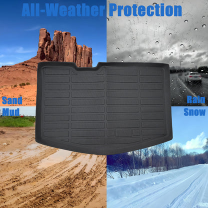 TPE Cargo Trunk Liner Cover Floor Mat For 2017-2024 Chevrolet Bolt EV Waterproof