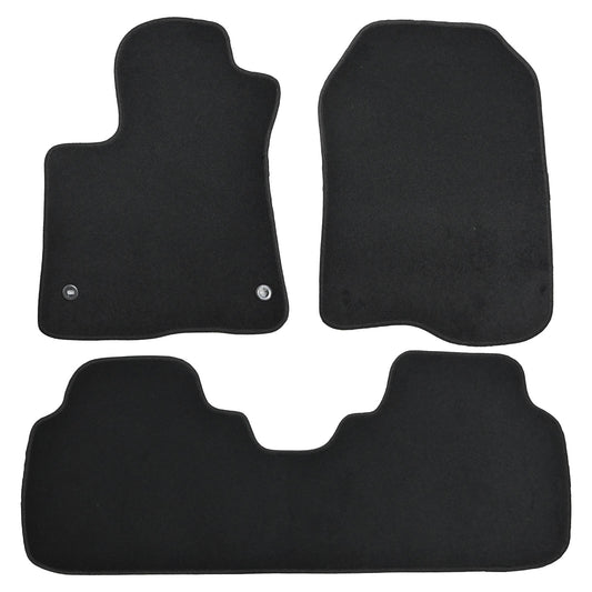 Velour Carpet Floor Mats Front & Rear Fits 2023 2024 2025 Honda CRV CR-V Sport