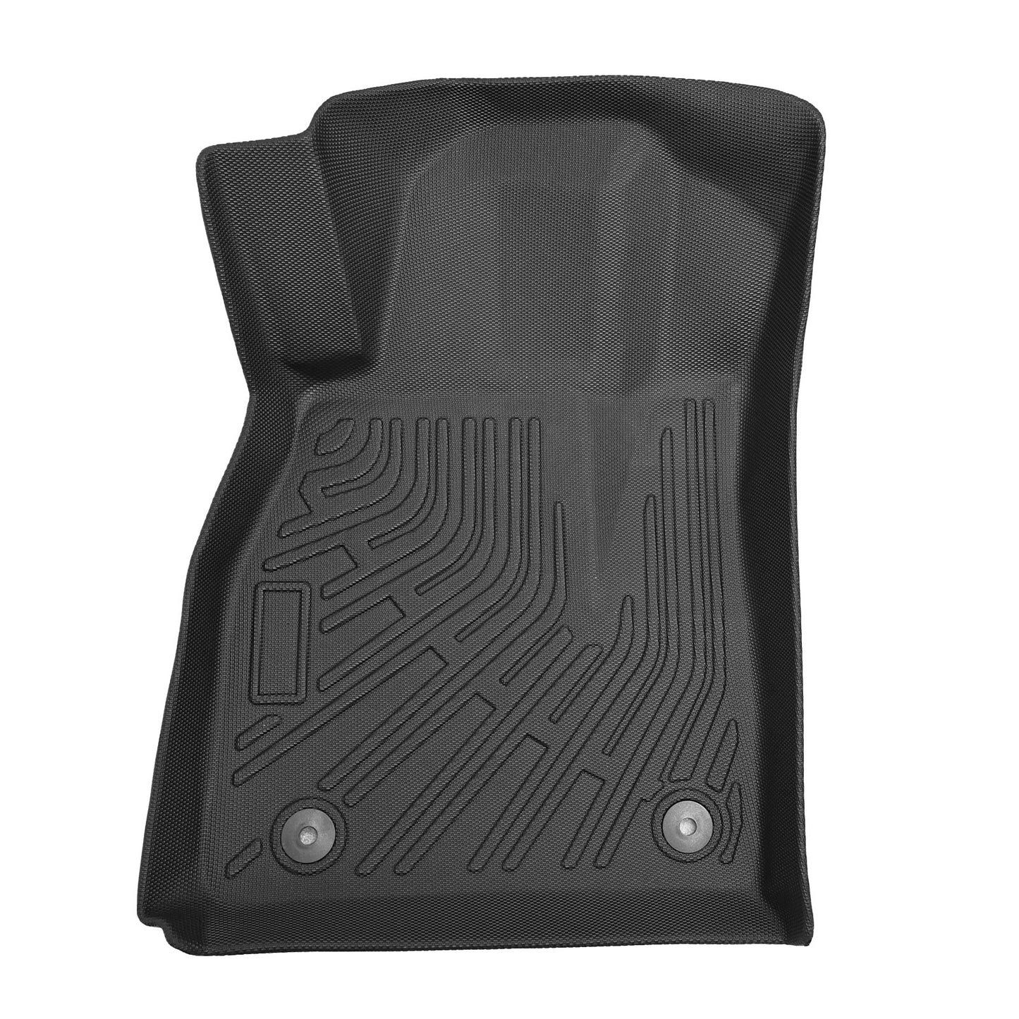 2 Rows Floor Mats Liner For 2013-2016 Chevy Malibu Limited Sedan All Weather TPE