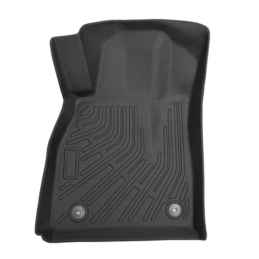 2 Rows Floor Mats Liner For 2013-2016 Chevy Malibu Limited Sedan All Weather TPE