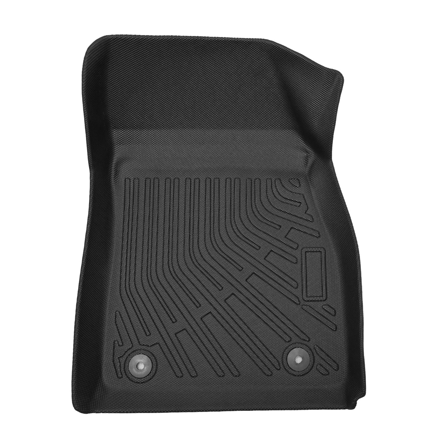 2 Rows Floor Mats Liner For 2013-2016 Chevy Malibu Limited Sedan All Weather TPE