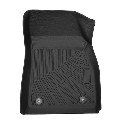 2 Rows Floor Mats Liner For 2013-2016 Chevy Malibu Limited Sedan All Weather TPE
