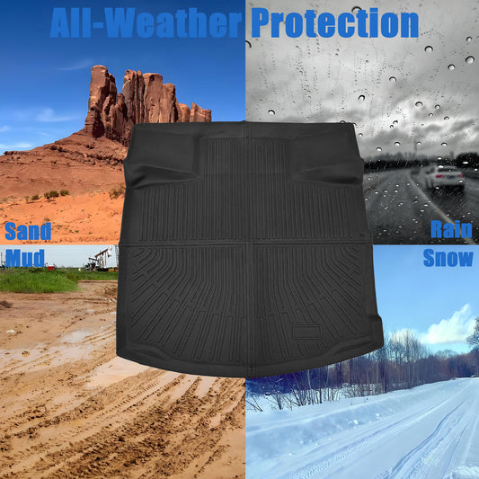 TPE Rear Cargo Trunk Liner Cover Floor Mat For 2013-2015 Chevrolet Malibu Sedan
