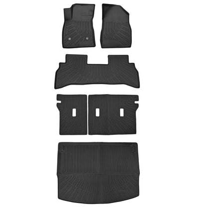 Floor+Trunk Cargo Mats Liner For 2021-2026 Chevrolet Trailblazer FWD TPE Black