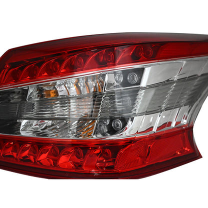 For 2013-2015 Nissan Sentra Passenger Right Side Outer LED Tail Light Assembly