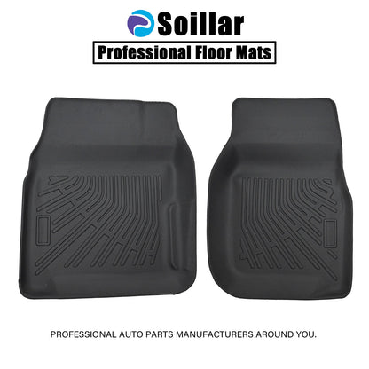 3D Front Row Floor Mats Liners TPE Fits 1980-1996 Ford Bronco 4Door Replacement