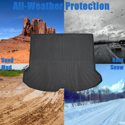 TPE Rear Cargo Trunk Liner Cover Floor Mat For 2010-2017 Volvo XC60 Waterproof