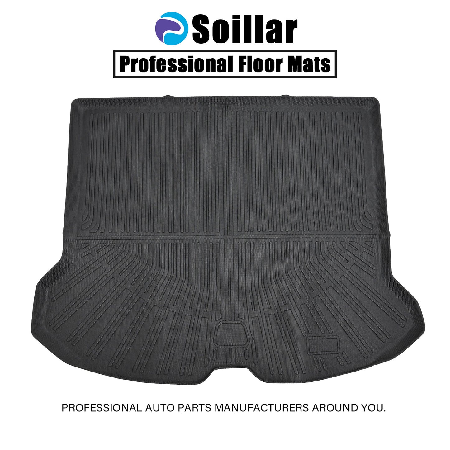 TPE Rear Cargo Trunk Liner Cover Floor Mat For 2010-2017 Volvo XC60 Waterproof