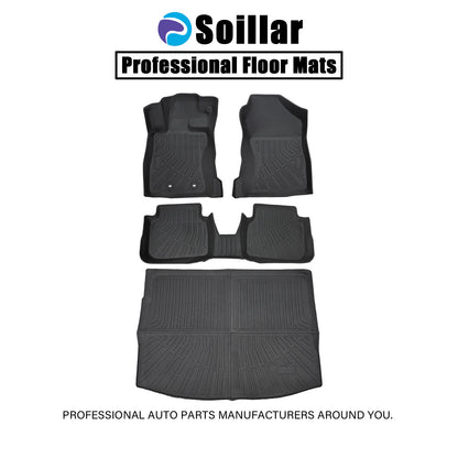 For 2024-2026 Subaru Crosstrek/Subaru Impreza Floor Mats Trunk Cargo Liners TPE