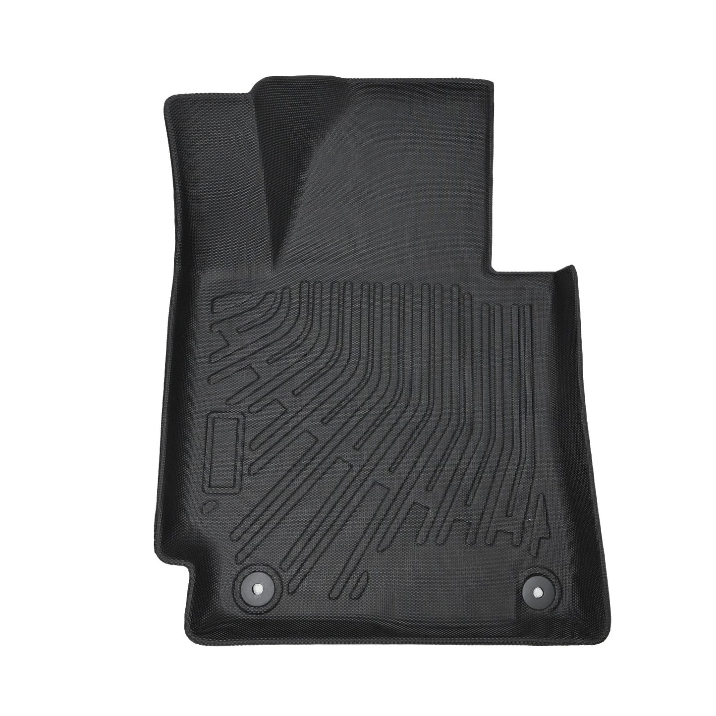 Floor Mats Liner TPE For 2014-2018 Kia Forte Sedan 5Passengers Waterproof Black