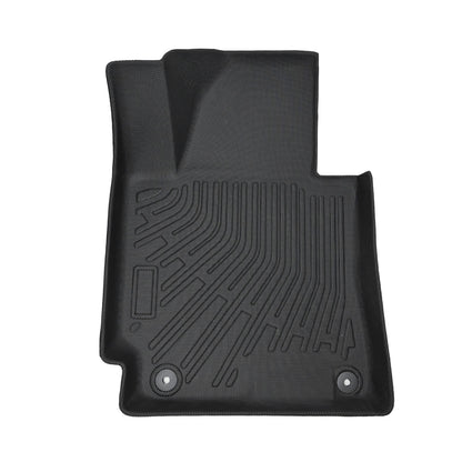 Floor Mats Liner TPE For 2014-2018 Kia Forte Sedan 5Passengers Waterproof Black