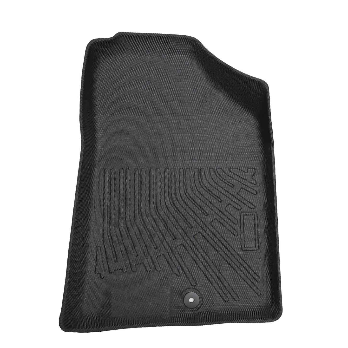 Floor Mats Liner TPE For 2014-2018 Kia Forte Sedan 5Passengers Waterproof Black