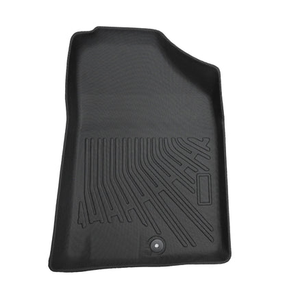 Floor Mats Liner TPE For 2014-2018 Kia Forte Sedan 5Passengers Waterproof Black