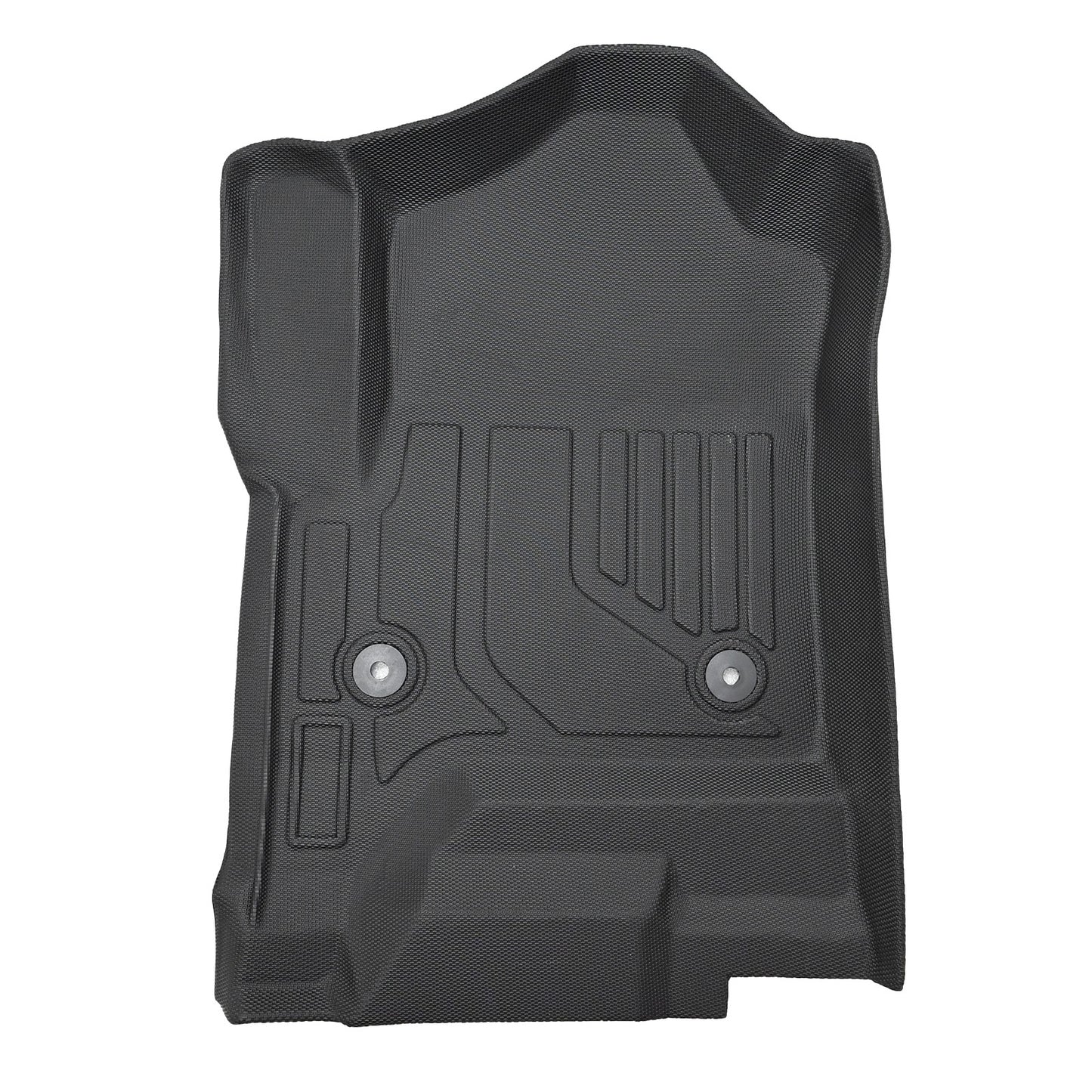 Floor Mats Liner For 2014-2018 Silverado/Sierra 1500 Double Cab TPE Waterproof