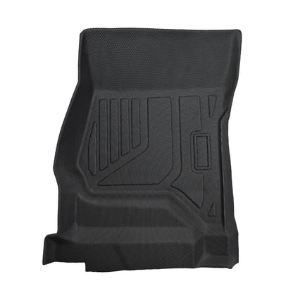 Floor Mats Liner For 2014-2018 Silverado/Sierra 1500 Double Cab TPE Waterproof