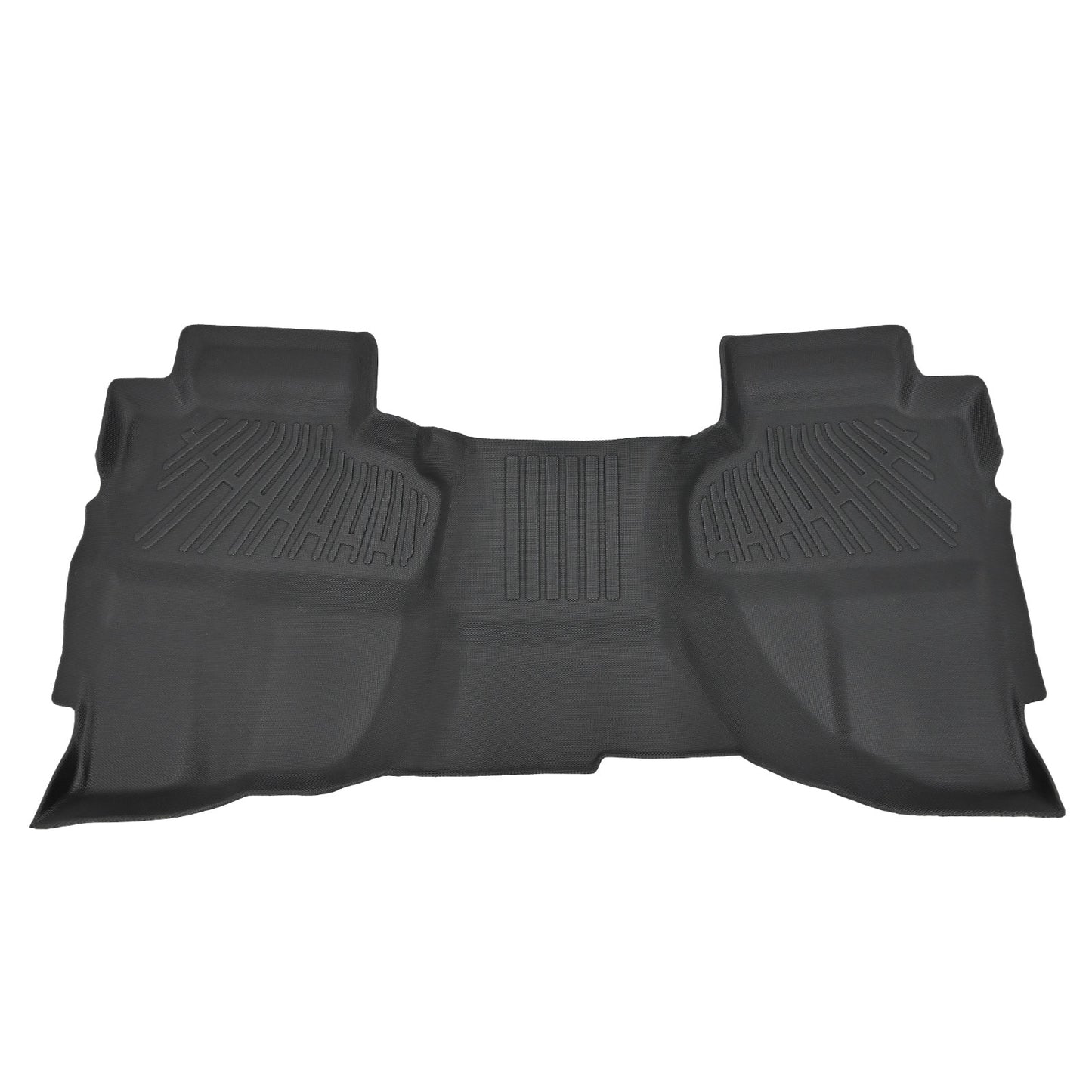 Floor Mats Liner For 2014-2018 Silverado/Sierra 1500 Double Cab TPE Waterproof