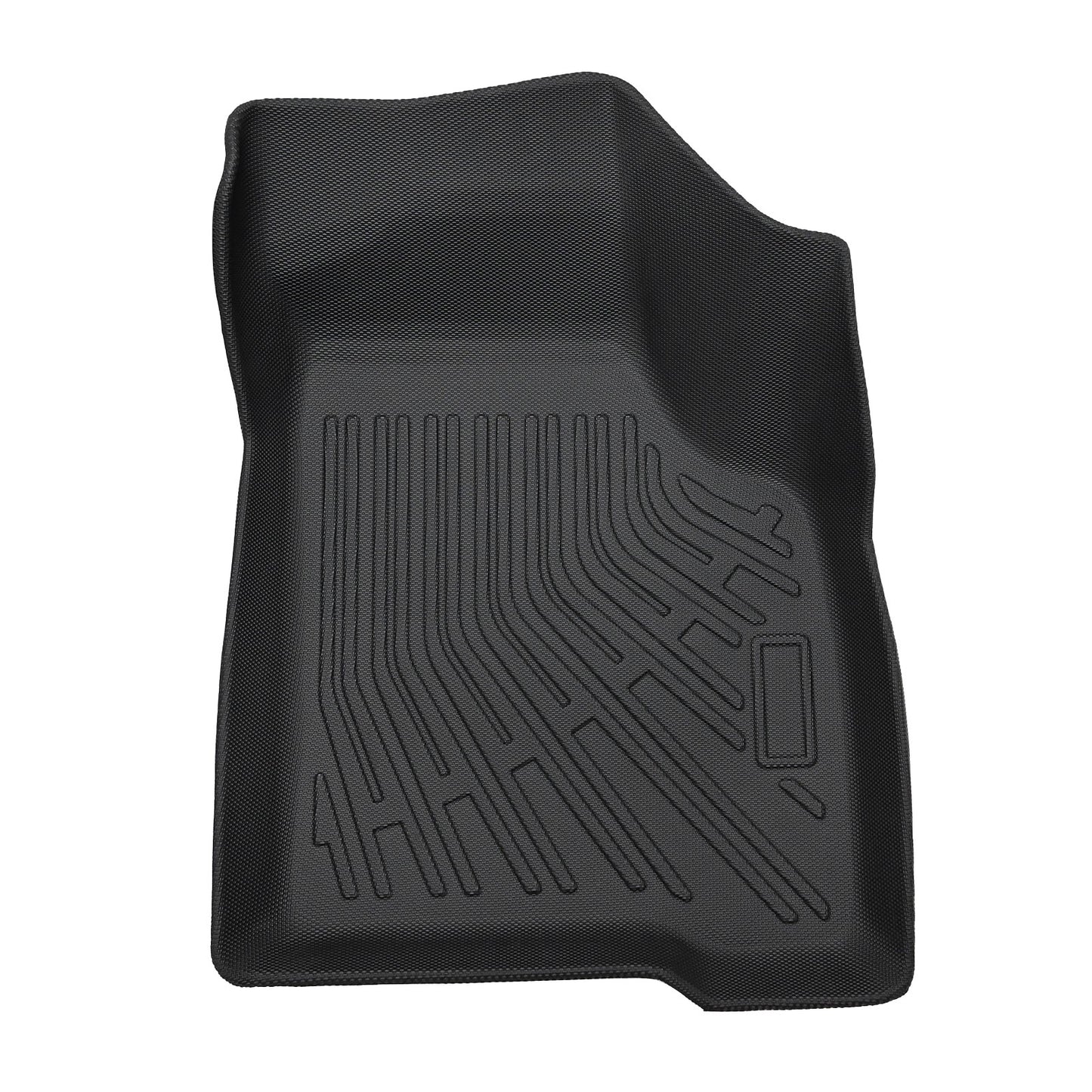 Floor Mats Liner For 2006-2013 Chevrolet Impala Front-Rear All Weather TPE Black