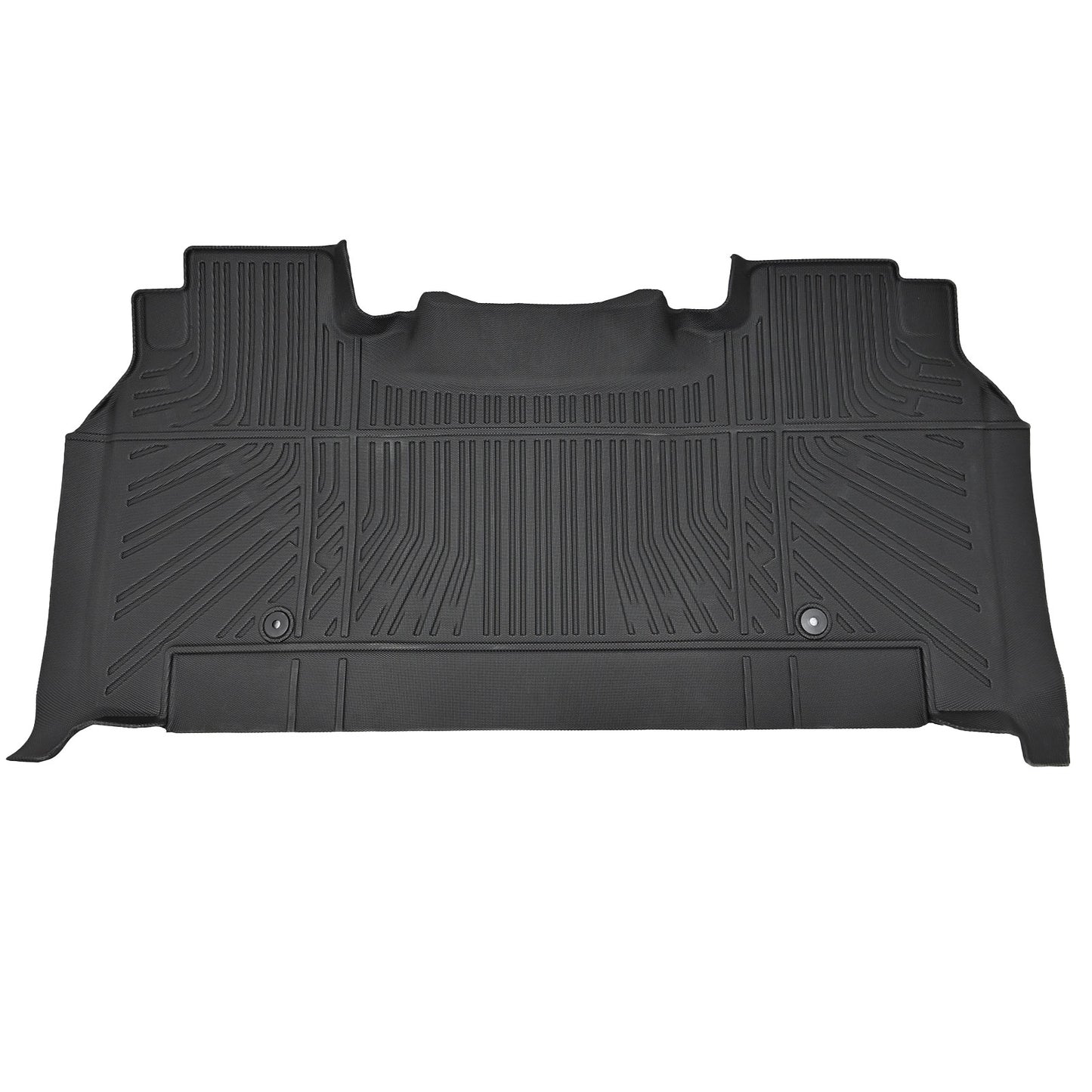 3D Floor Mats Liners TPE For 2025 2026 Dodge Ram 1500 Crew Cab Bench Seat Black