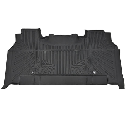 3D Floor Mats Liners TPE For 2025 2026 Dodge Ram 1500 Crew Cab Bench Seat Black