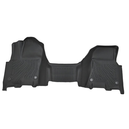 3D Floor Mats Liners TPE For 2025 2026 Dodge Ram 1500 Crew Cab Bench Seat Black