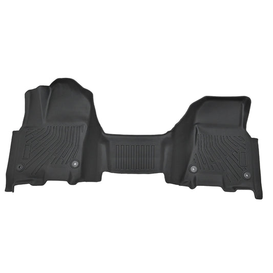 3D Floor Mats Liners TPE For 2025 2026 Dodge Ram 1500 Crew Cab Bench Seat Black