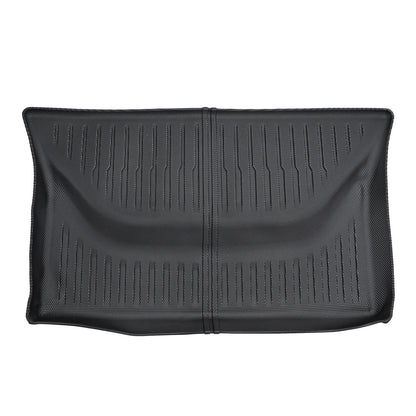 Floor & Backrest & Trunk Cargo Mats Liner For 2025 2026 Tesla Model Y TPE Black