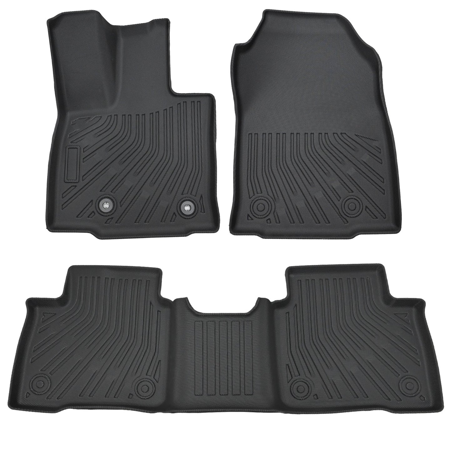 Floor Mats Liner Set Cover Fits 2025 2026 Toyota RAV4 HYBRID All Weather TPE 3D