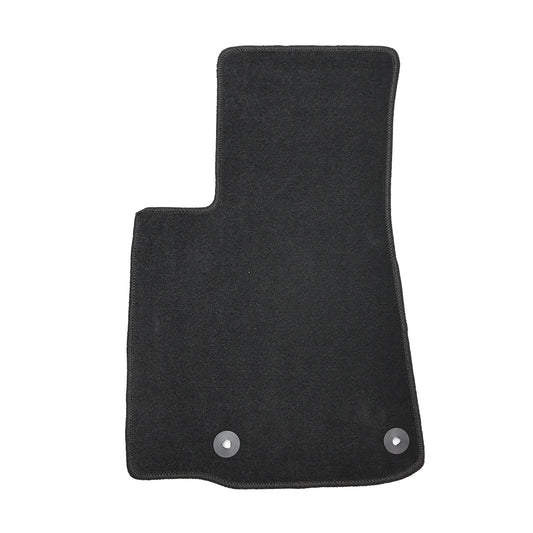 Floor Mats Carpet Velour For 2021-2025 Jeep Grand Cherokee Anti-Slip Black 4Pcs