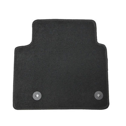 Floor Mats Carpet Velour For 2021-2025 Jeep Grand Cherokee Anti-Slip Black 4Pcs