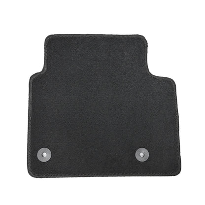 Floor Mats Carpet Velour For 2021-2025 Jeep Grand Cherokee Anti-Slip Black 4Pcs
