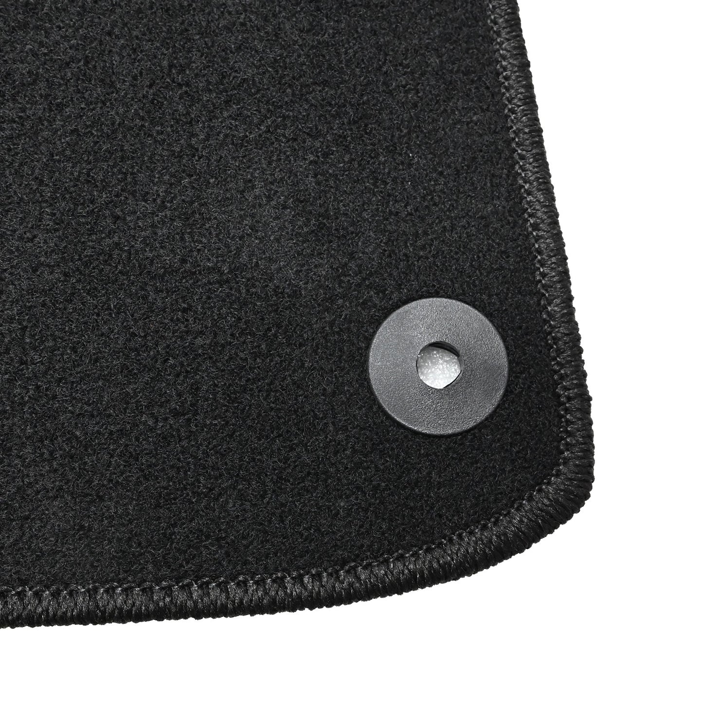 Floor Mats Carpet Velour For 2021-2025 Jeep Grand Cherokee Anti-Slip Black 4Pcs