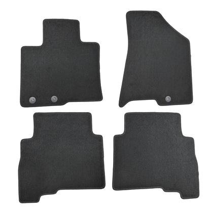 Fits 2013 2014 2015 Kia Sorento Front & Rear Velour Floor Mats Carpet Anti-Slip