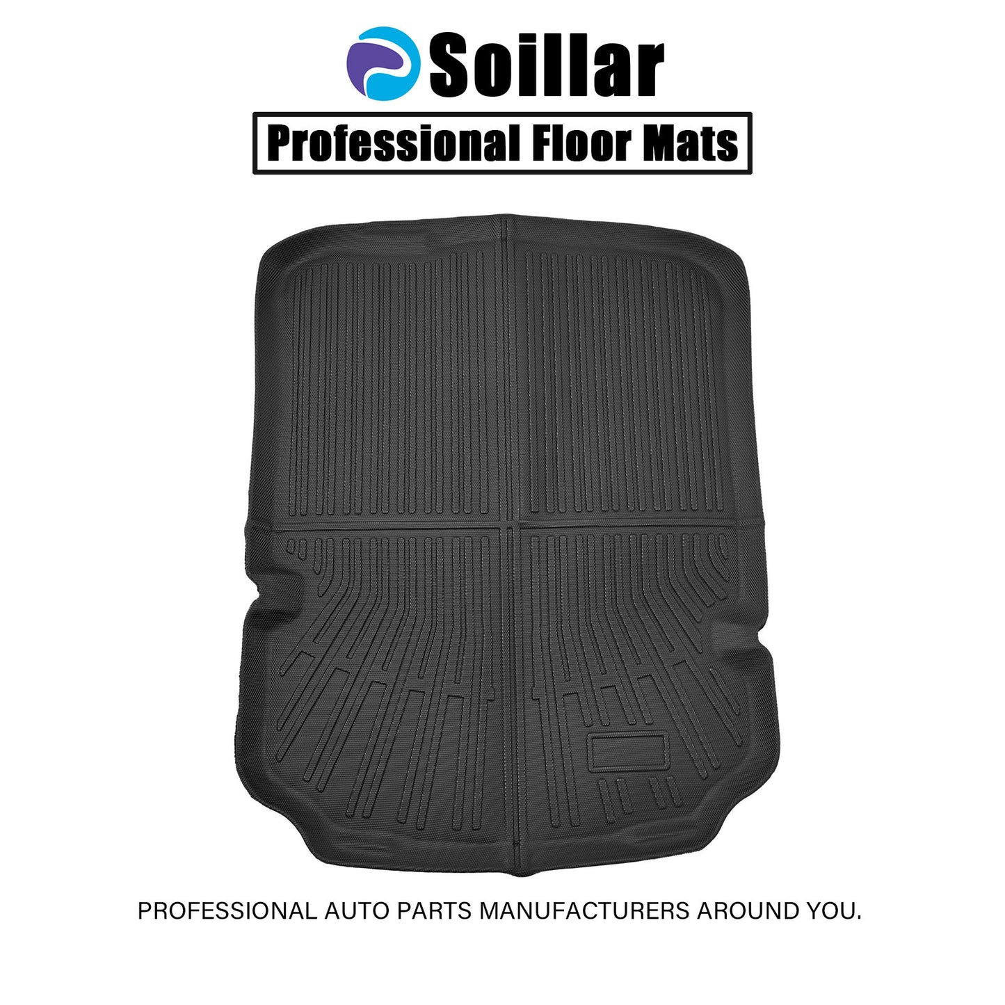 TPE Cargo Trunk Liner Cover Floor Mat For 2016-2024 Chevrolet Camaro Waterproof