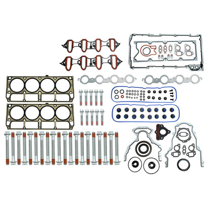 New Full Cylinder Head Gasket Set Bolts For 07-13 Chevy GMC Sierr Buick 5.3L