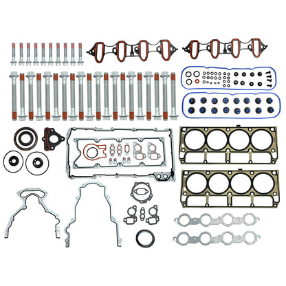 New Full Cylinder Head Gasket Set Bolts For 07-13 Chevy GMC Sierr Buick 5.3L