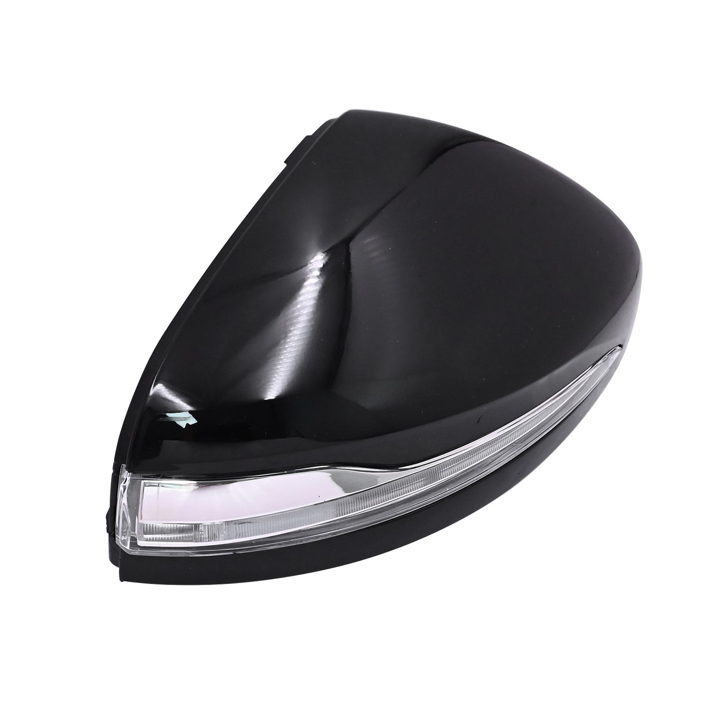 Passenger Side Mirror Cap Cover W/LED BLACK For 2020-2024 Mercedes GLE GLS G