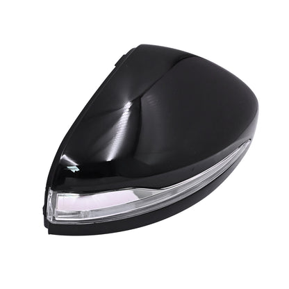 Passenger Side Mirror Cap Cover W/LED BLACK For 2020-2024 Mercedes GLE GLS G