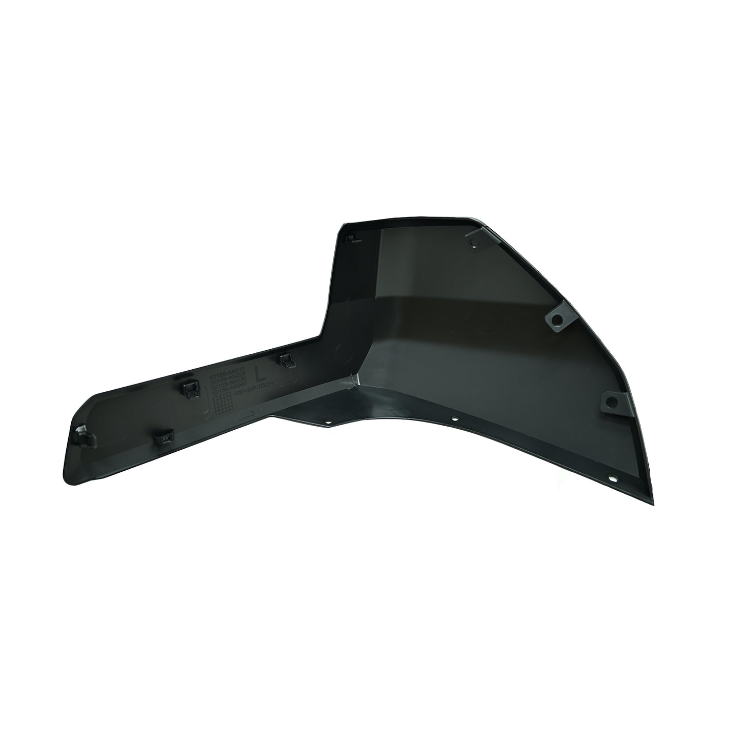 Left Side Rear Bumper Extension Corner Cover Black For Toyota Tacoma 2024-2025