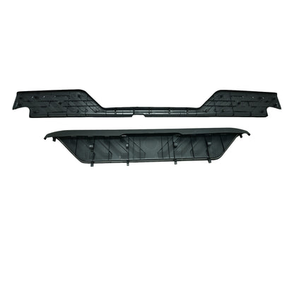 Set of 2 Bumper Step Pad For Nissan Frontier 2005-2021 Upper and Lower Black