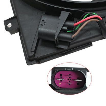 Engine Cooling Fan Assembly For VW Golf Jetta CC Eos Passat 1K0121205AJ